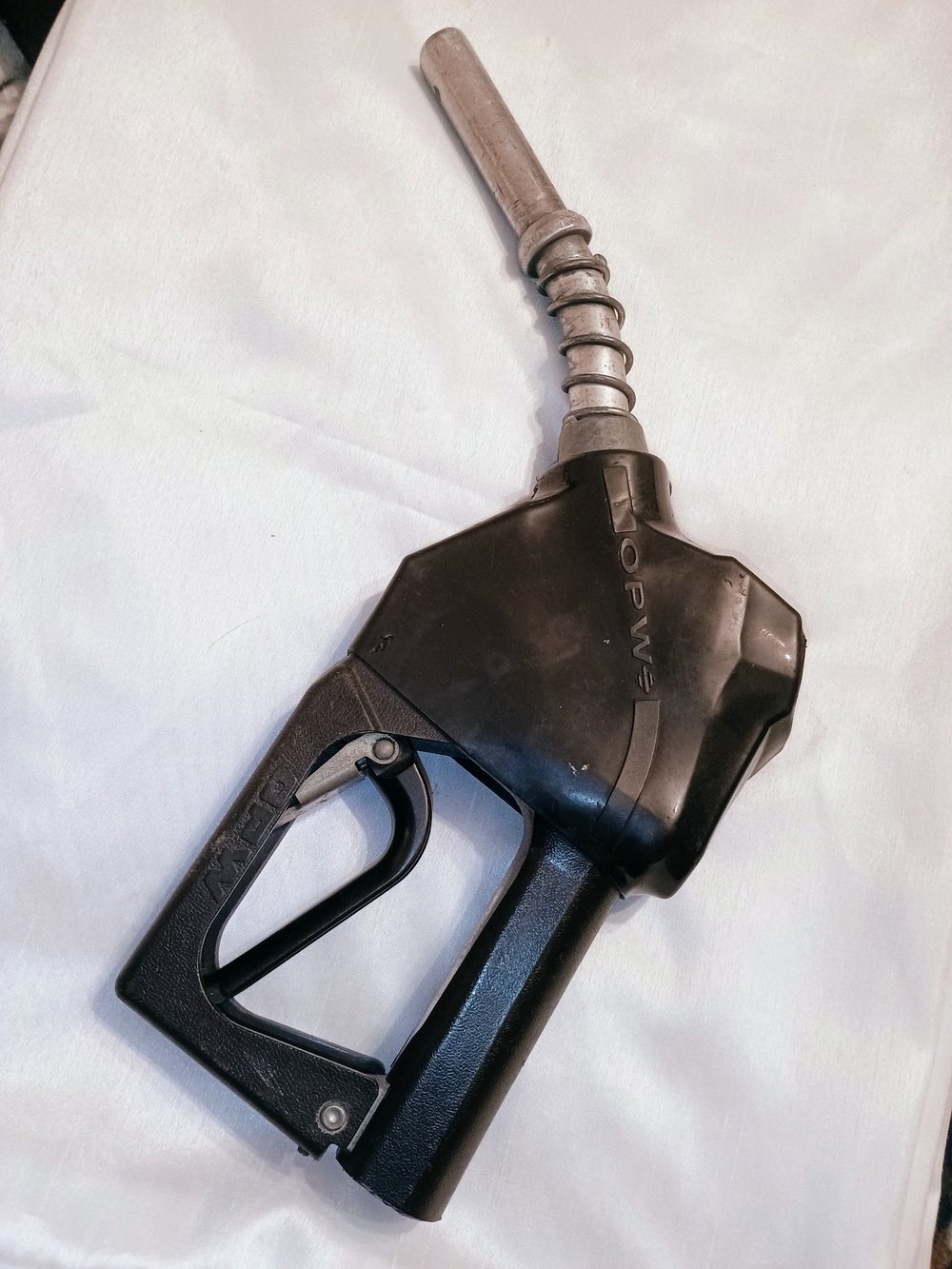 Black Fuel Nozzle Pump Handle